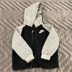 Black/Gray Nike Jogger set for 24 month old toddler